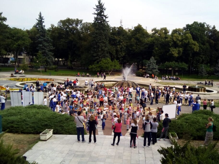 Javni cas vezbanja foto Milica Jovanovic scaled
