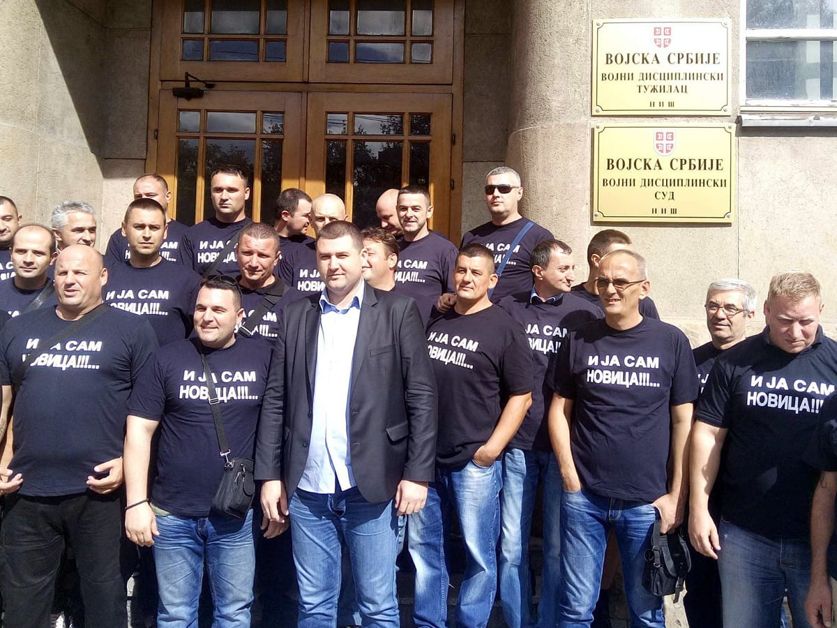 Privremeno prekinuto suđenje predsedniku Vojnog sindikata 1 vojni sindikat sudjenje foto m z