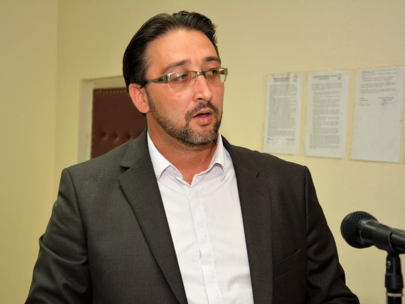 Igor Davidovic predsednik OO USS Svrljig foto Aleksandar Kostic