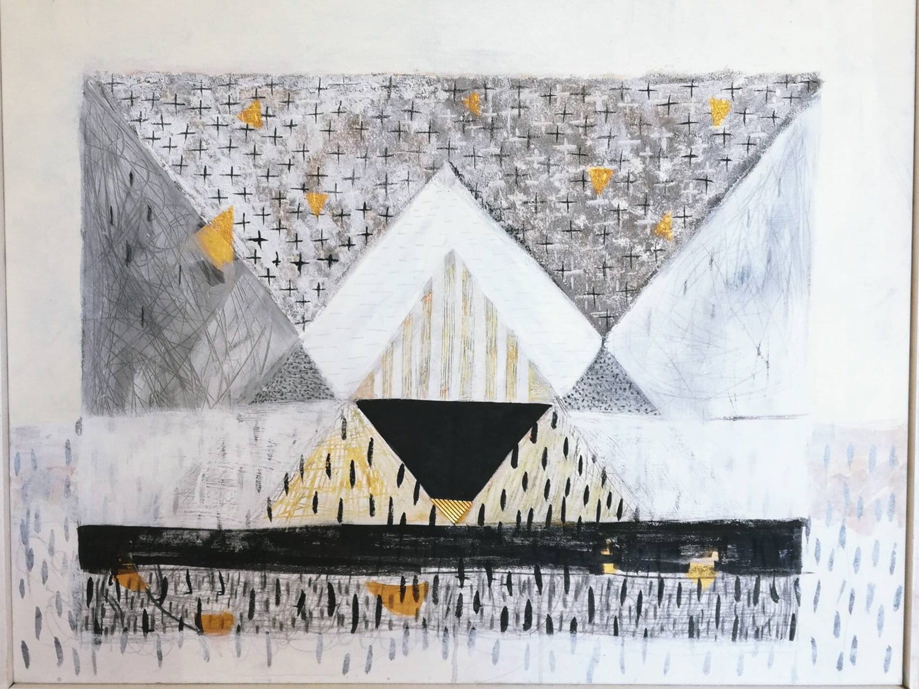 Izložba slika i crteža aleksinačke umetnice u Nišu 1 Slika Aleksandre Dimitrijevic foto NKC