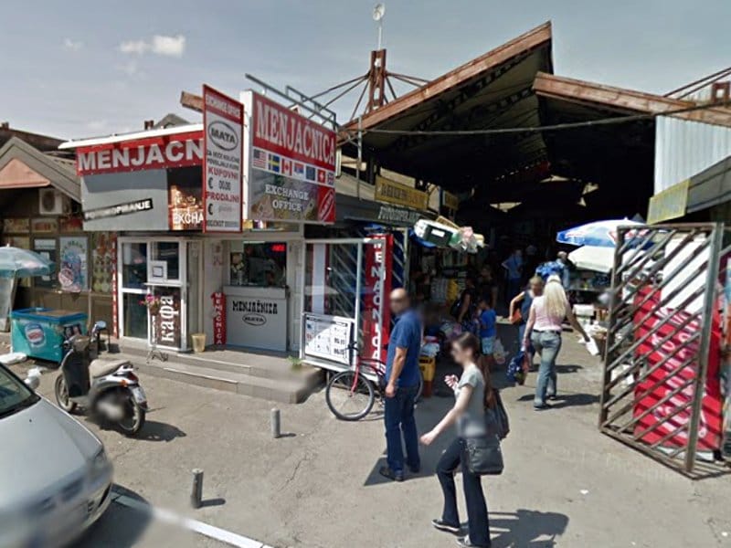 Menjacnica u Djuke Dinic foto Google maps