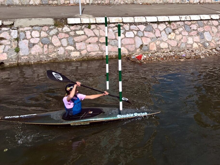 Za kajakašice Medicinara 7 medalja u Novom Pazaru 14 Kajak Sara Savic foto KKK Medicinar