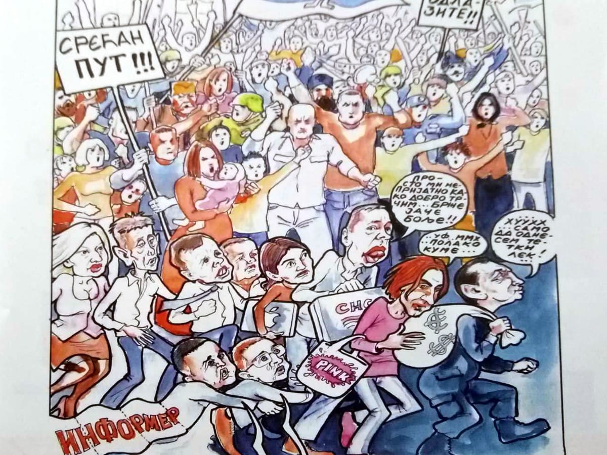 “Vratite nam državu” - veliki građanski protest u Beogradu 1 22Vratite nam drzavu22 Ilustracija