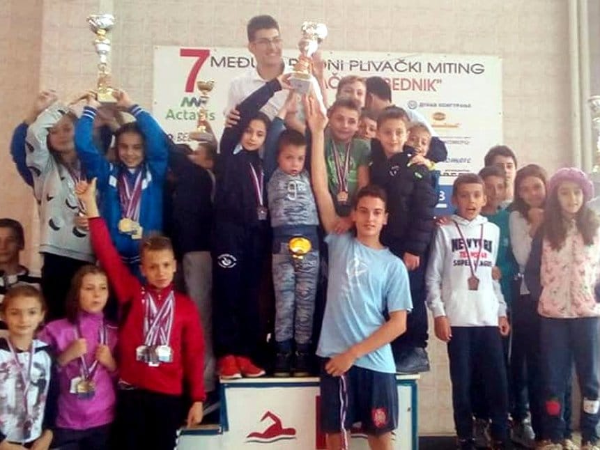 Leskovacki plivacki miting Foto PK Dubocica