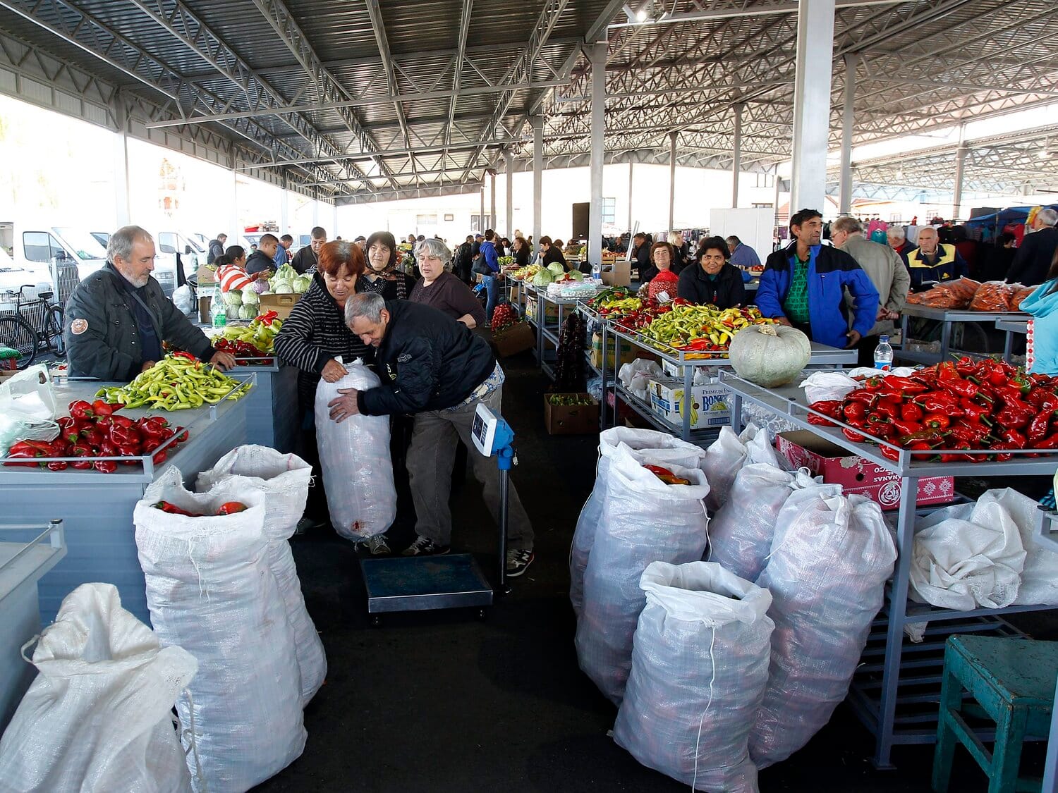 Pijaca Pukovac foto EU Progres