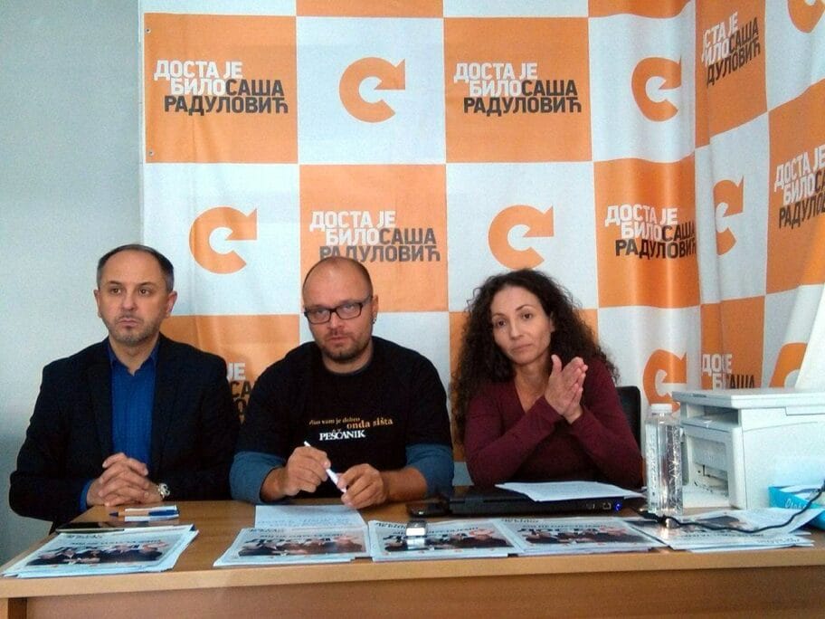 Dosta je bilo vanredna konferencija foto JV J A
