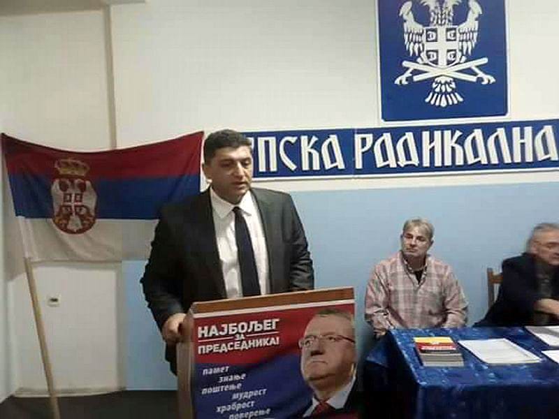 zvezdan ristic predednik okruznog odbora srs