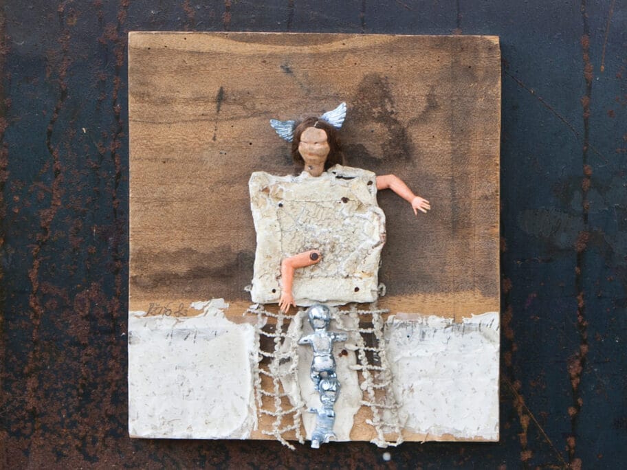 Nikola Džafo izlaže u Oficirskom domu 4 Izazivaci osecanja III 1984 dzafo