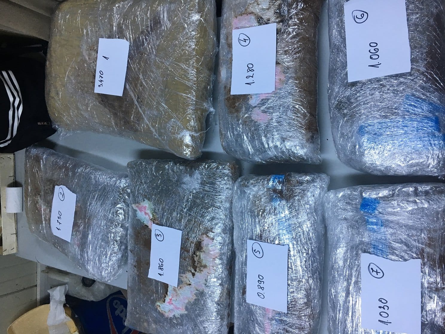 Na Merdaru zaplenjeno 11 kilograma marihuane 1 zaplenjenamarihuana