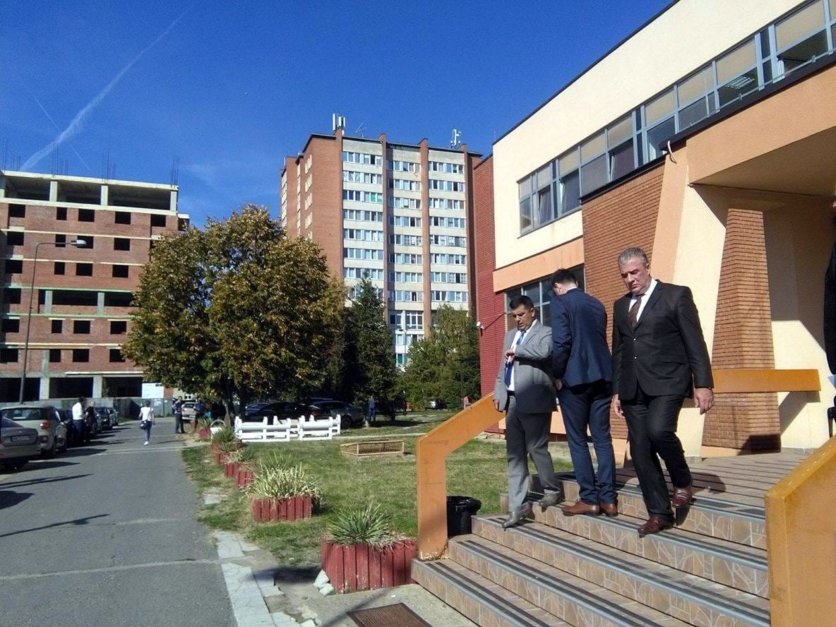 Pomoćnik ministra (levo) i Rade Rajković