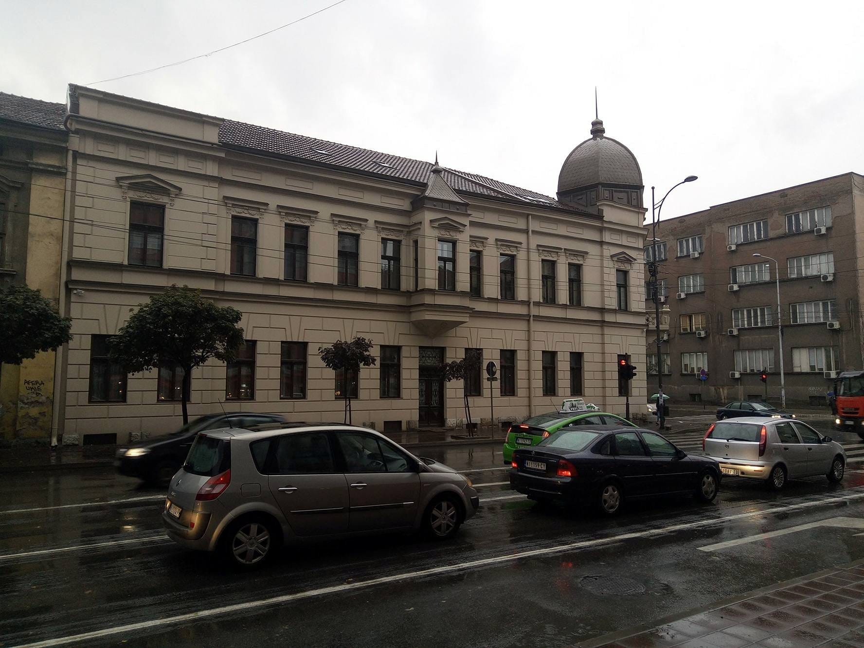 Zgrada u Milojka Lesjanina foto M Z