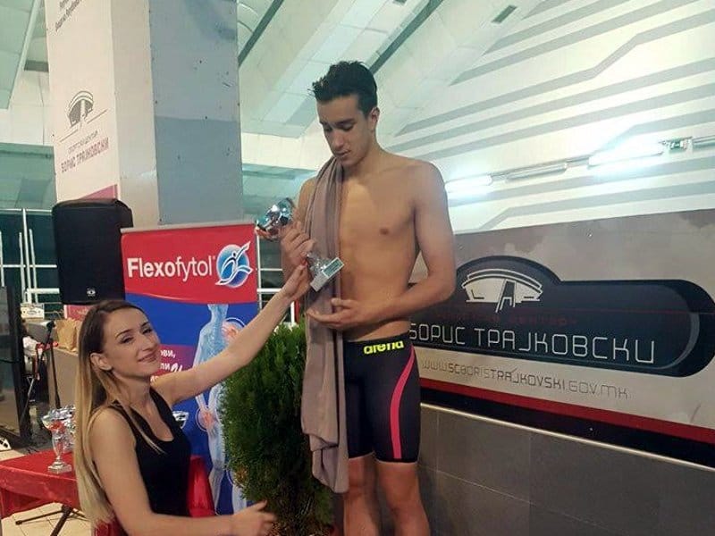 Nišlija i Leskovčanka najbolji na mitingu u Makedoniji 1 Andrija Petkovic plivac foto Dimitrije Didic