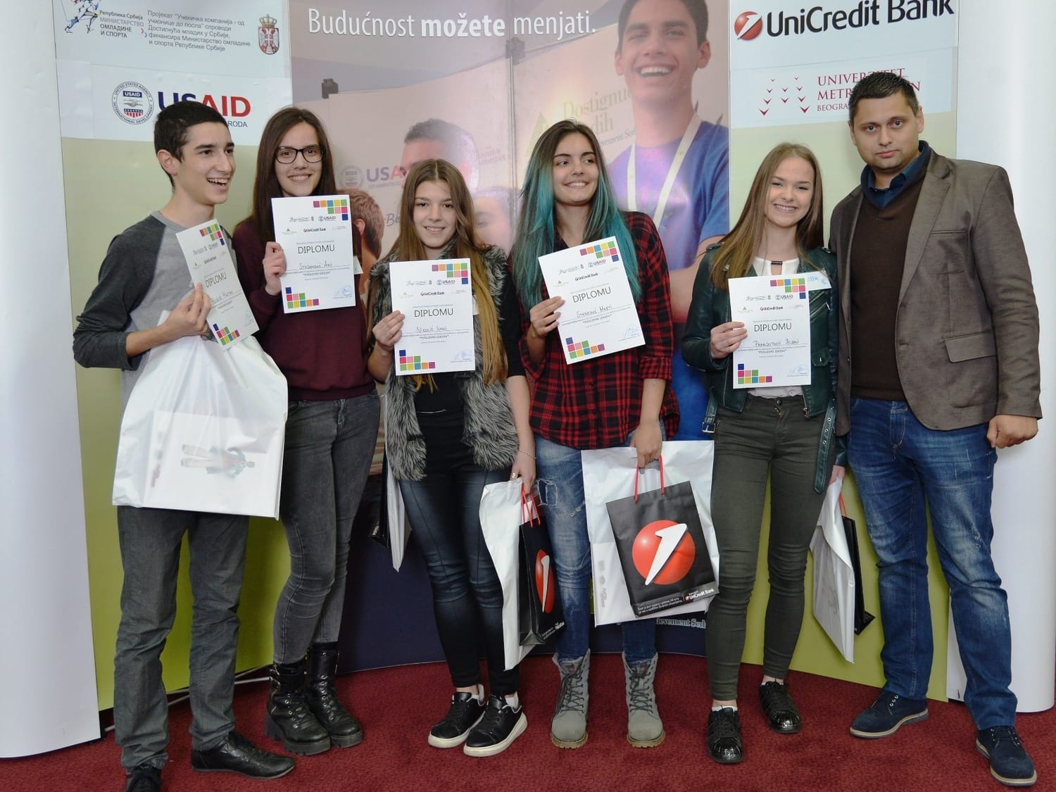 Pobednicki tim foto Dostignuca mladih