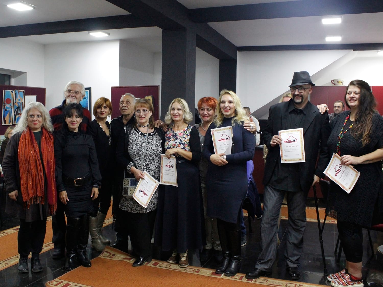 Umetnici i organizatori foto B A