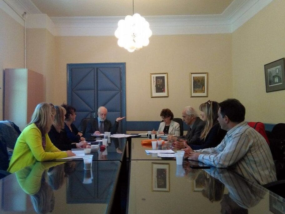 Spomenici kralju Milanu i protiv nasilja prvi predlozi Saveta za kulturno stvaralaštvo 10 Sednica Saveta foto JV J A