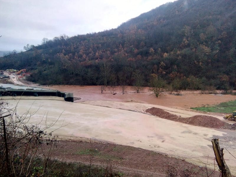 Poplava kod Crvene Reke, nema veće štete 5 poplava foto D P