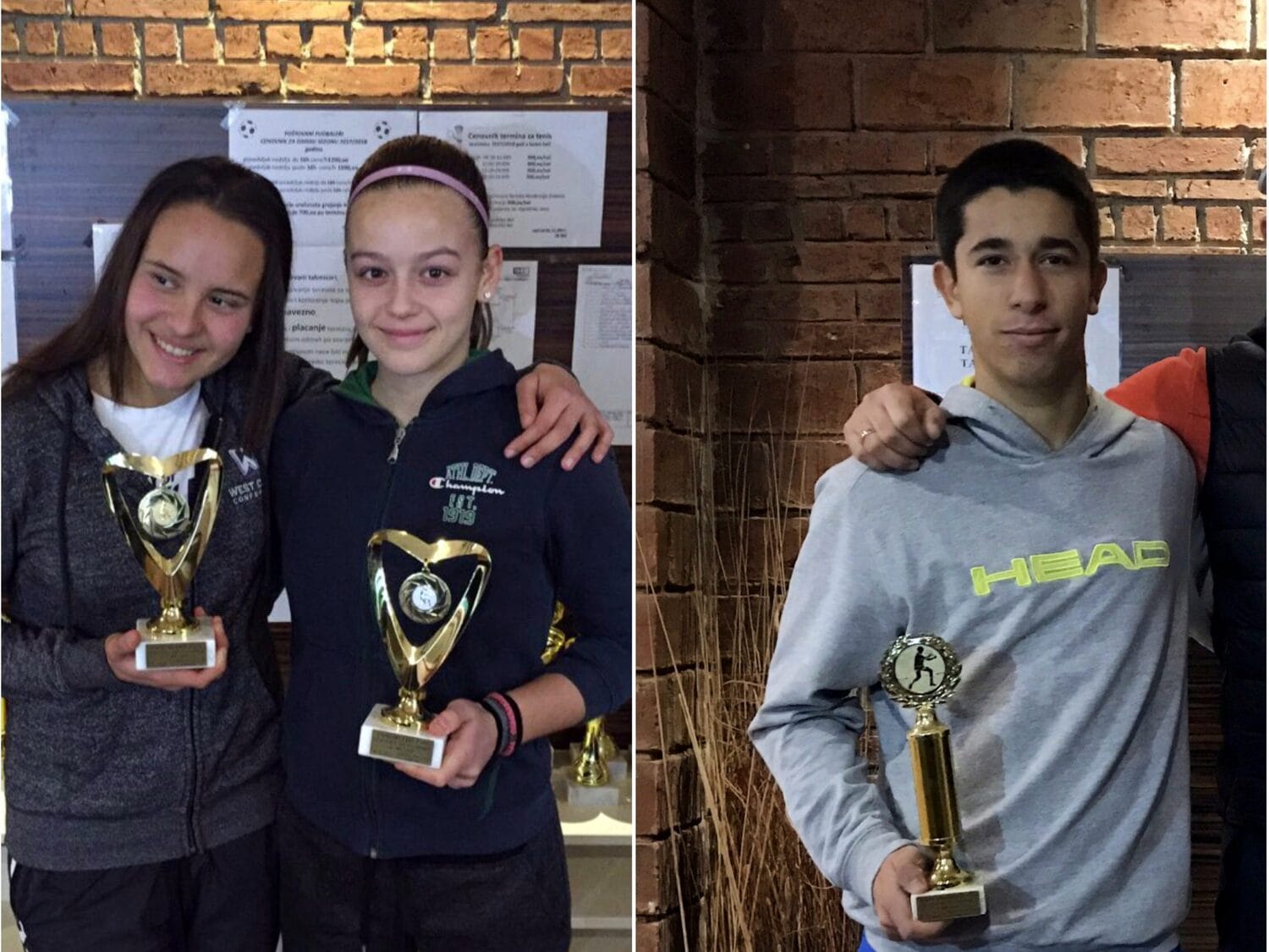 Potpuna dominacija niških tenisera na Prvenstvu istočne Srbije 1 Mladenovic Zdravkovic i Stefanovic foto Teniska akademija Zivkovic scaled