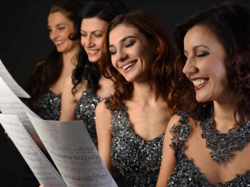 Koncert 4 grofice foto printskrin pozivnica