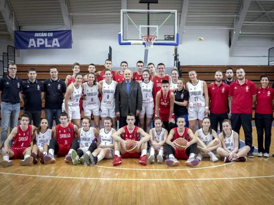 I Nišlije među novim balkanskim košarkaškim zvezdama 16 Kadetske reprezentacije foto KSS