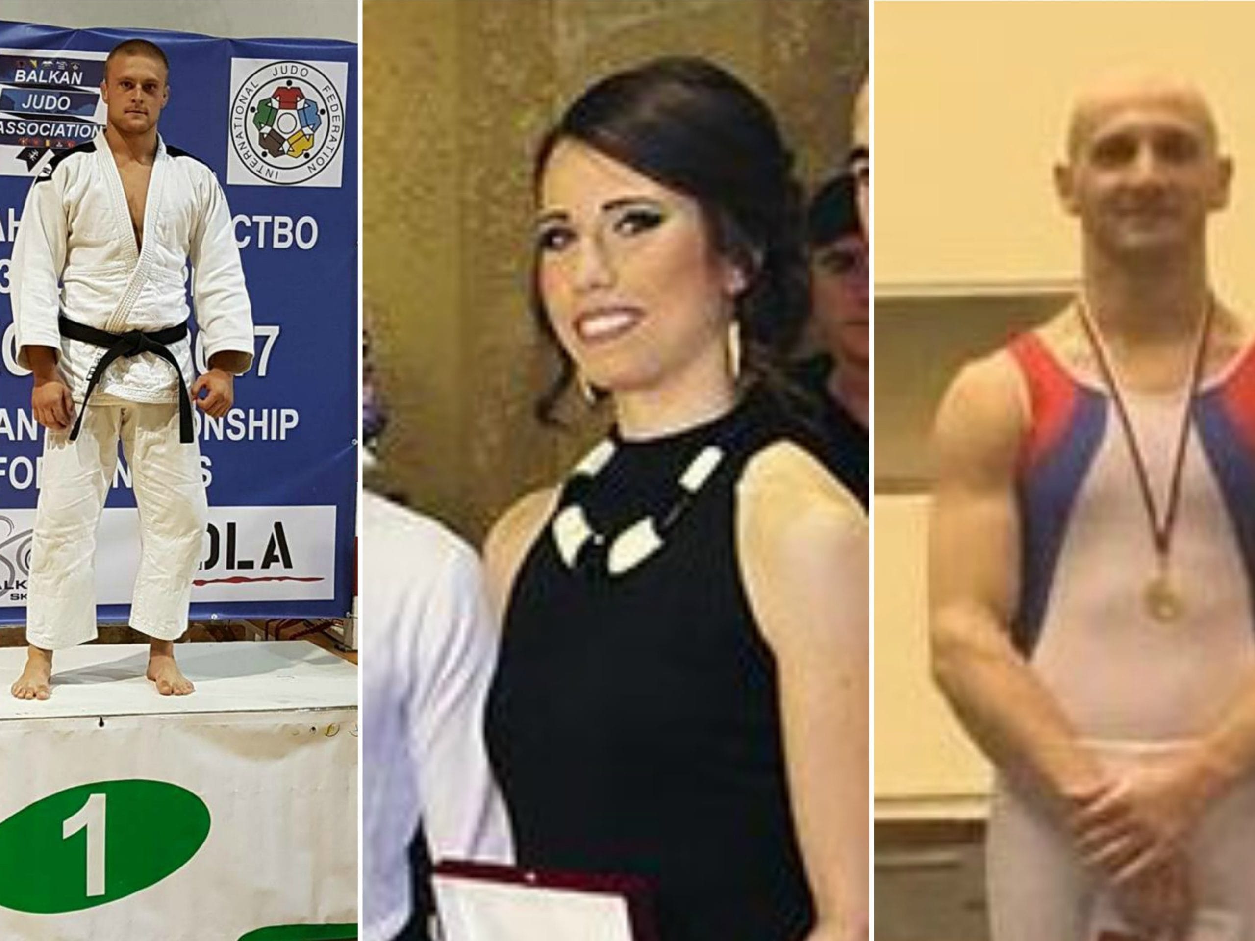 Gejo, Paunović i Mihajlović u konkurenciji za sportistu Niša 1 Stasa Gejo Milan Mihajlovic Milos Paunovic foto Gimnasticki klub Nis Judo klub Kinezis Vanja Keser scaled