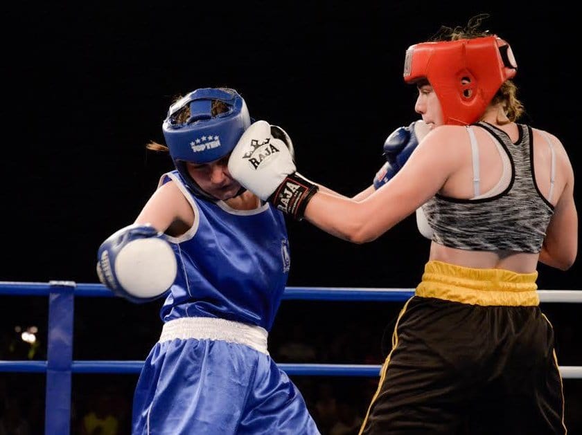 Mladoj niškoj bokserki cilj Olimpijske igre 10 Nina Stajkovic Marija Sveljo boks night Nis foto Vanja Keser