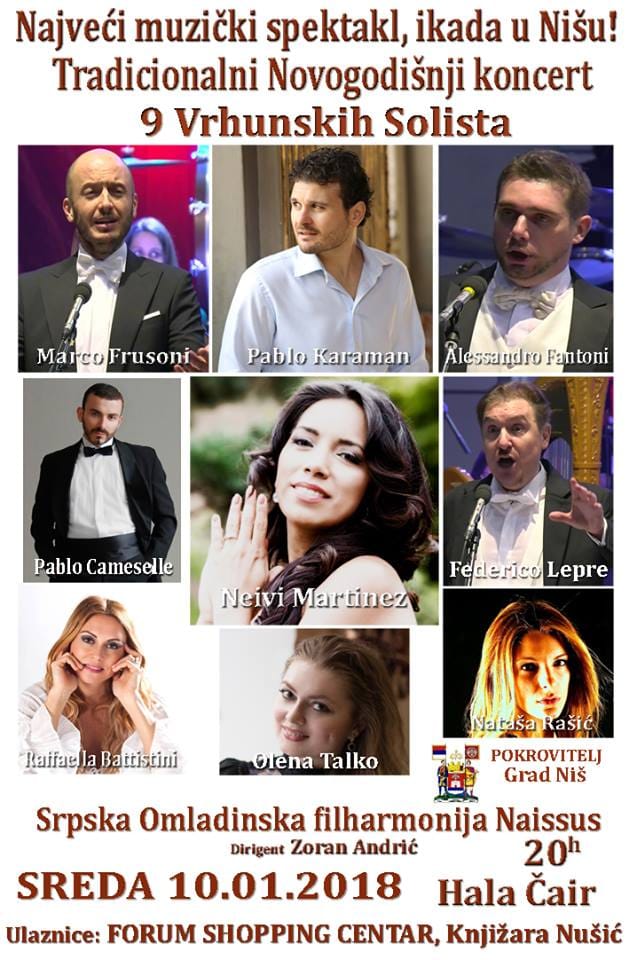 Novogodisnji koncert Plakat