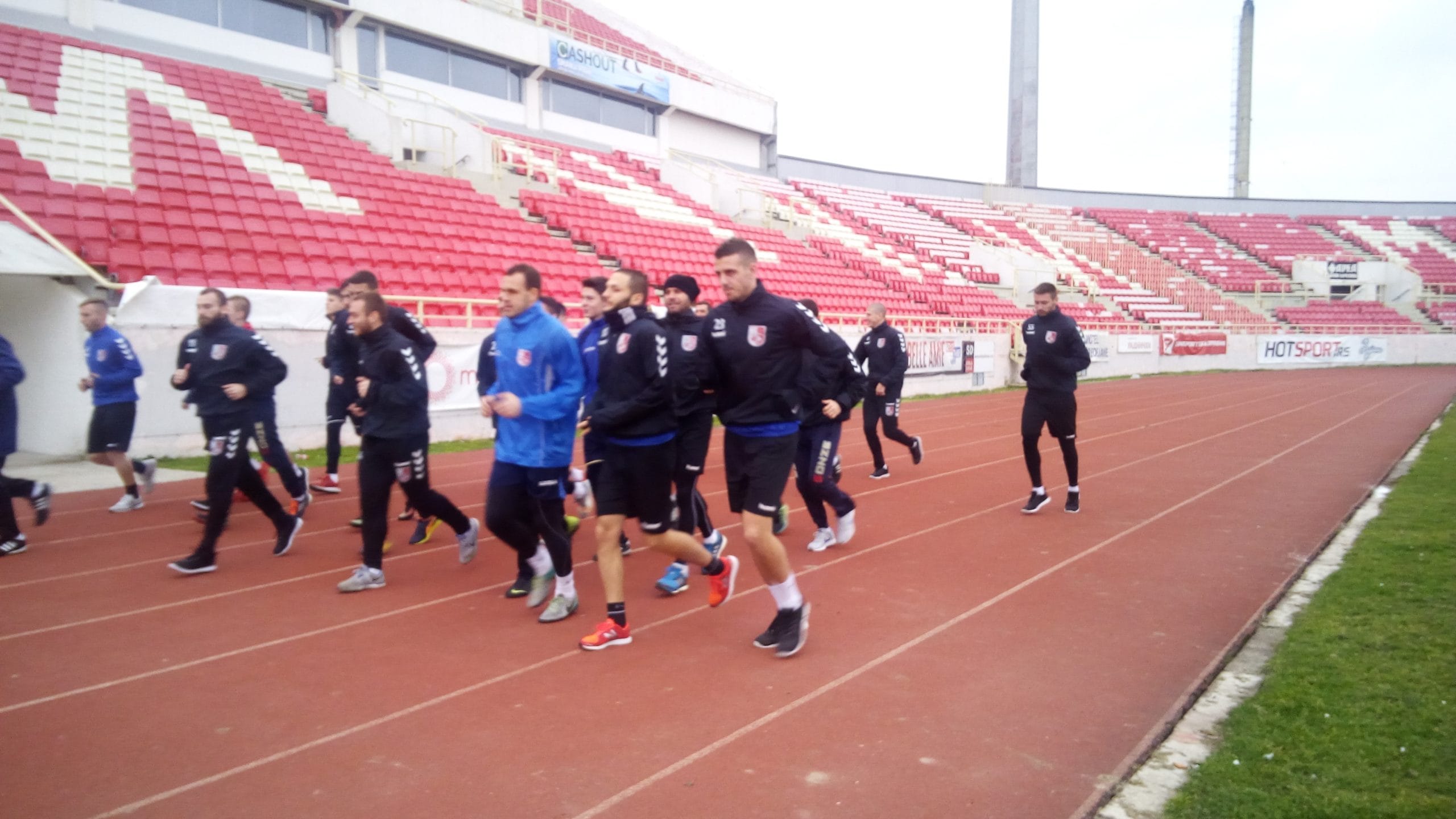 Trening igraci Radnicki foto Juzne vesti Milica Jovanovic scaled