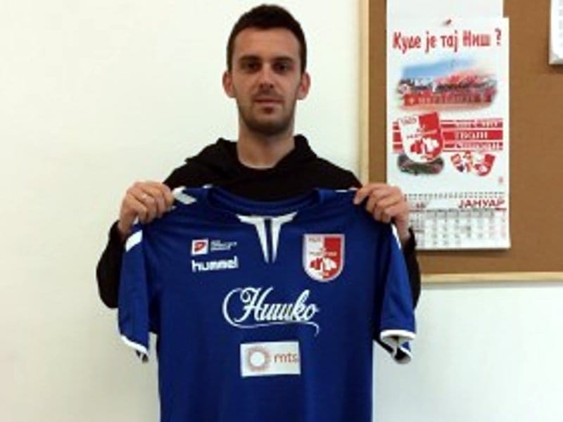 Iz Larise stiglo prvo pojačanje u Radnički 1 Srdjan Babic foto FK Radnicki Nis