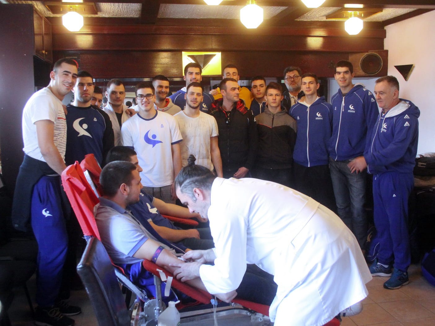 davanje krvi rukomet zelja foto rk zeleznicar