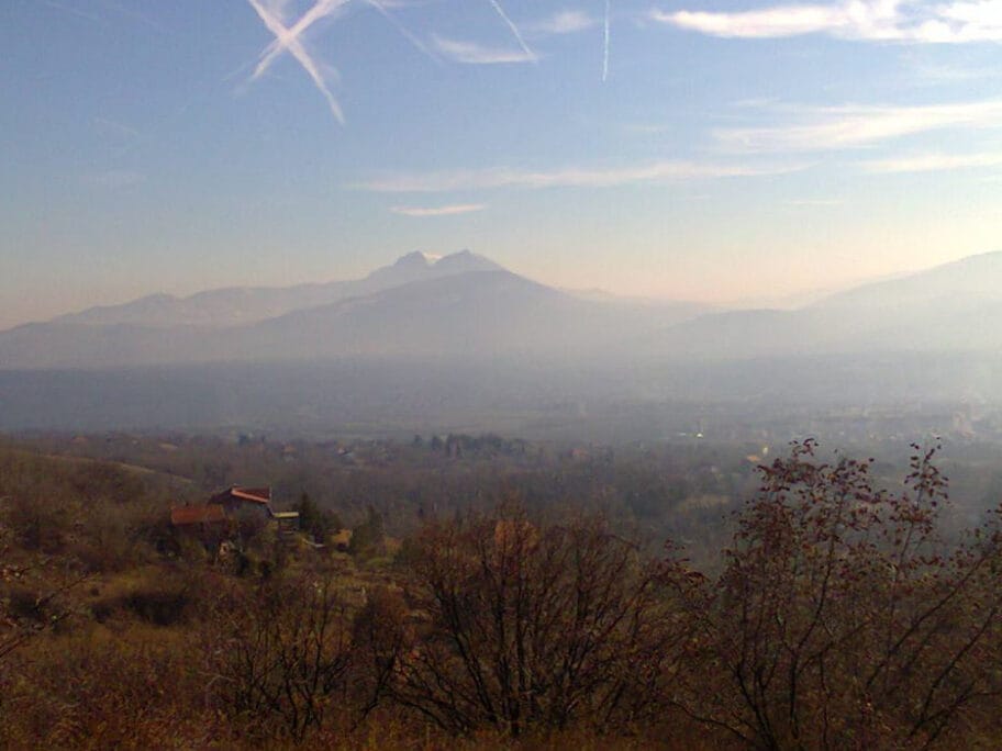 pogleda sa Vinika na Suvu planinu foto planinarsko drustvo preslap