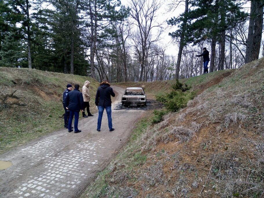 Izgoreo auto foto S Markovic