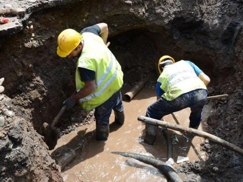 radovi vodovod foto jkp naissus