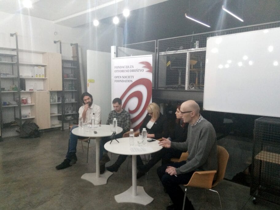 Tribina bezbednost medija foto JV