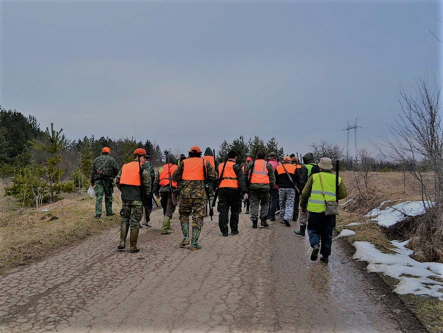 Lovci hajka Svrljig foto aleksandar Kostic