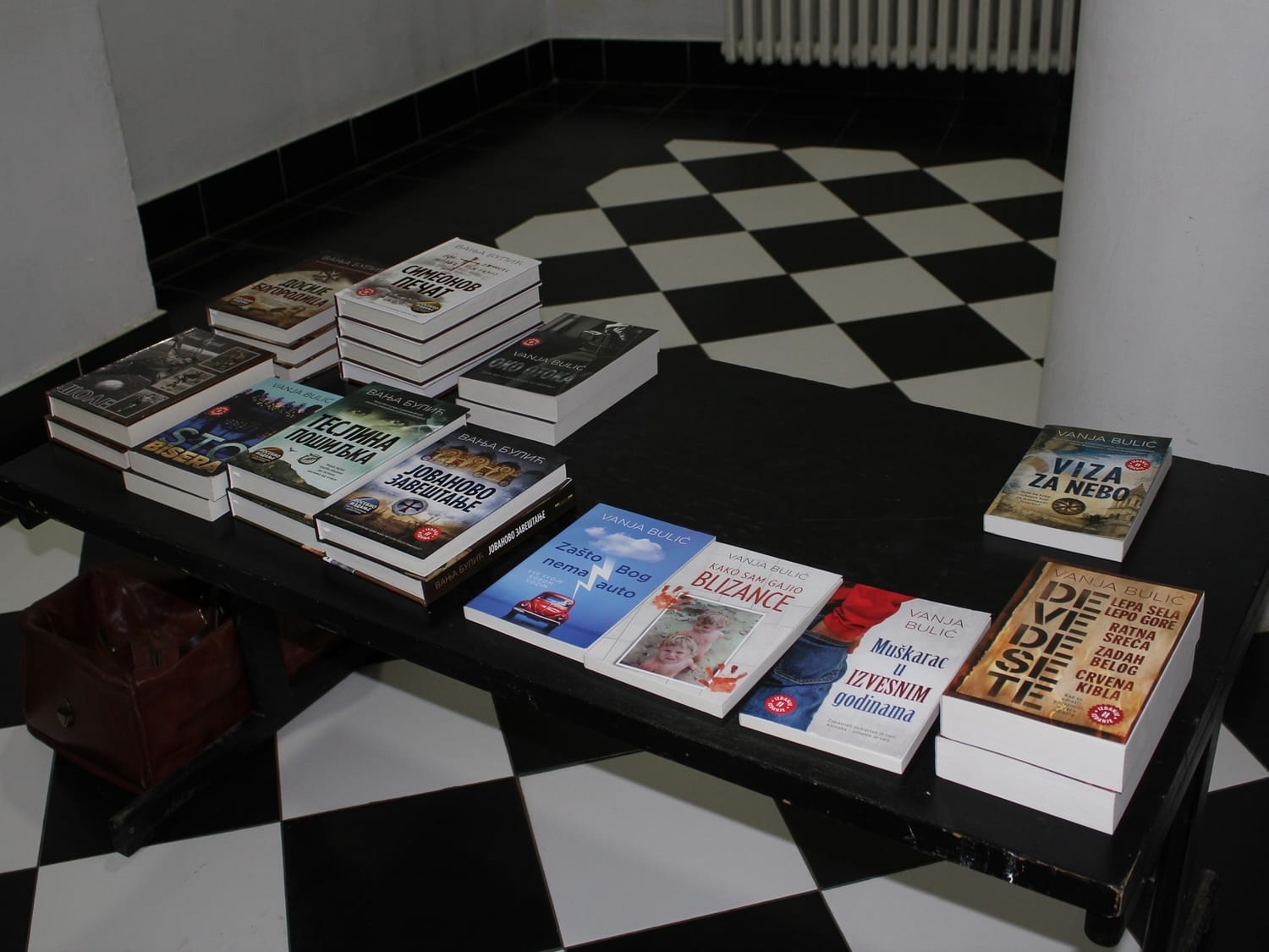 Vanja Bulic knjige februar 2018 foto Bojana Antic