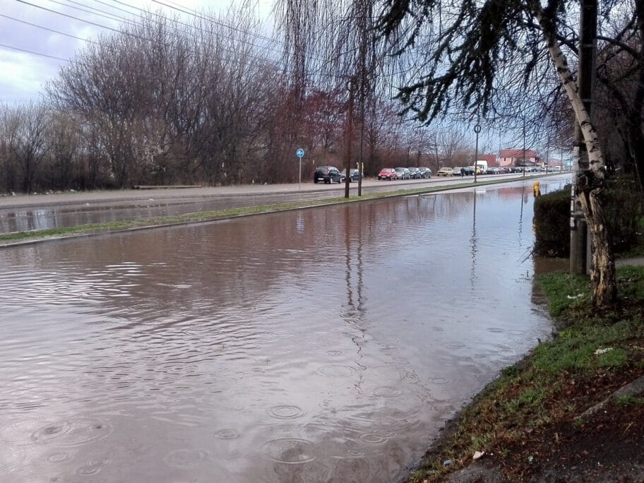 Poplava Somborski bulevar foto D M