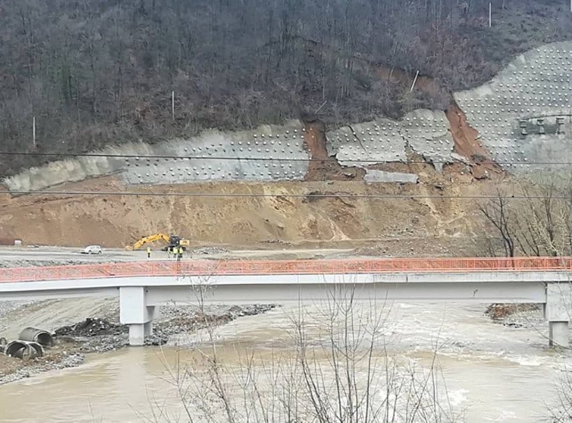Ministarka Mihajlović: Ne zna se ko je kriv za pad zida u Grdeličkoj klisuri 1 potpornizidprintskrin