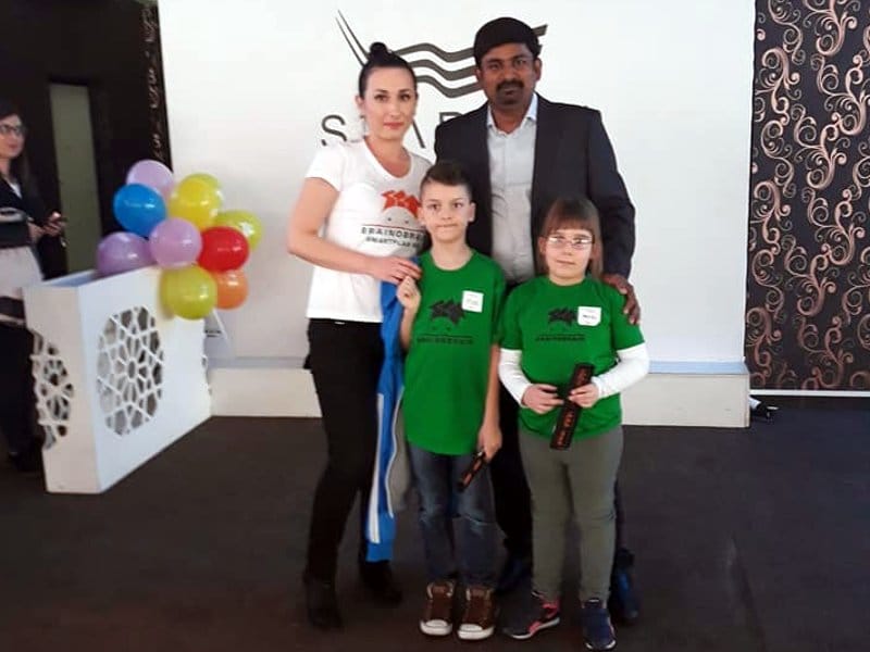 Mališani iz Niša osvojili zlatne medalje u brzom računanju na abakusu 1 Zlato u racunanju foto Brainobrain Smartplan Nis