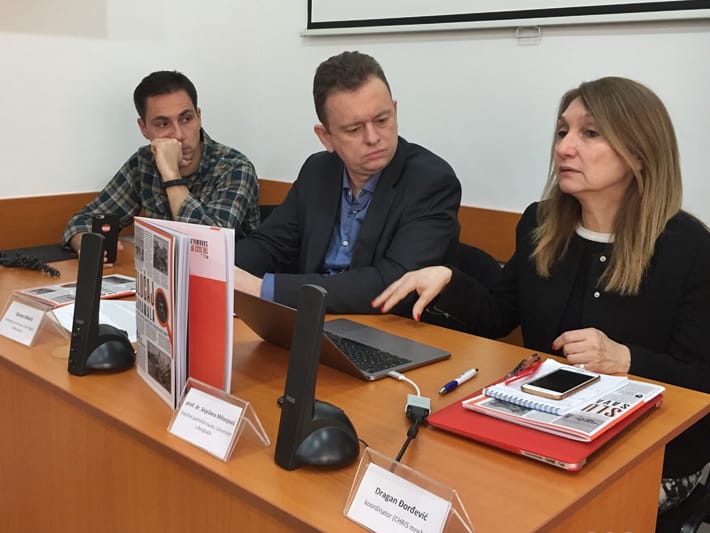 Predstavljanje izvestaja o medijskom izvestavanju o slucaju Savamala