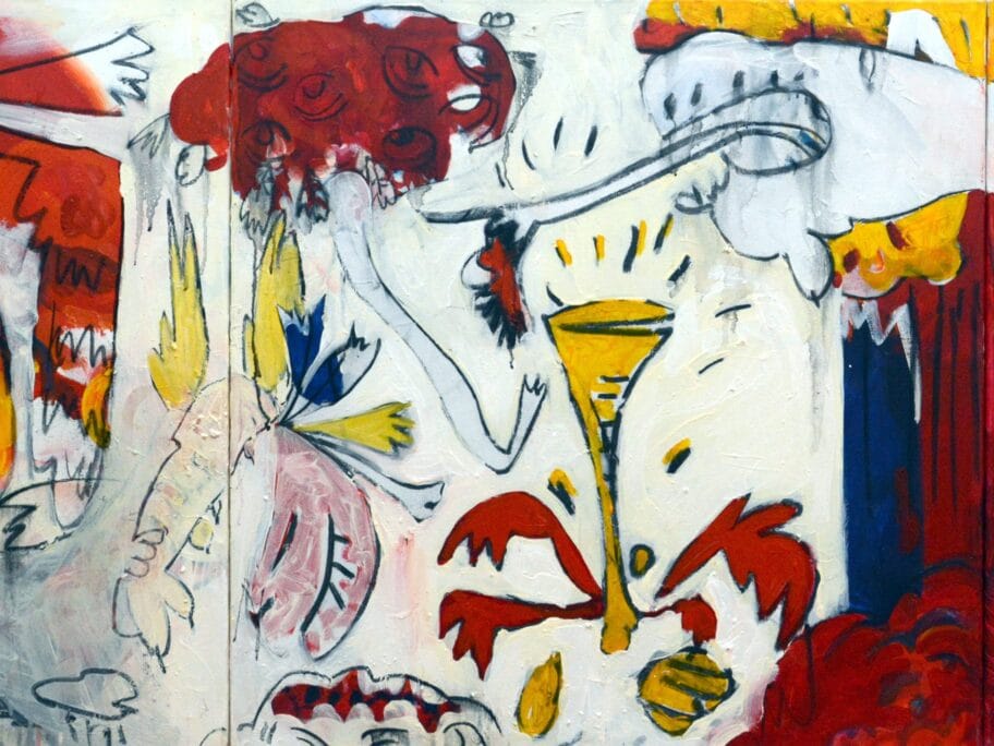 U niškom Oficirskom domu izložba slika “Na krilima paganskog” 17 Slika Smilja Ivetic foto GSLU Nis scaled