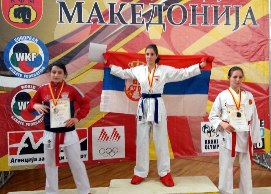 Prokupačkim karatistima medalje i u Srbiji i u Makedoniji 3 Karate Makedonija Toplicanin foto Karate klub Toplicanin Prokuplje