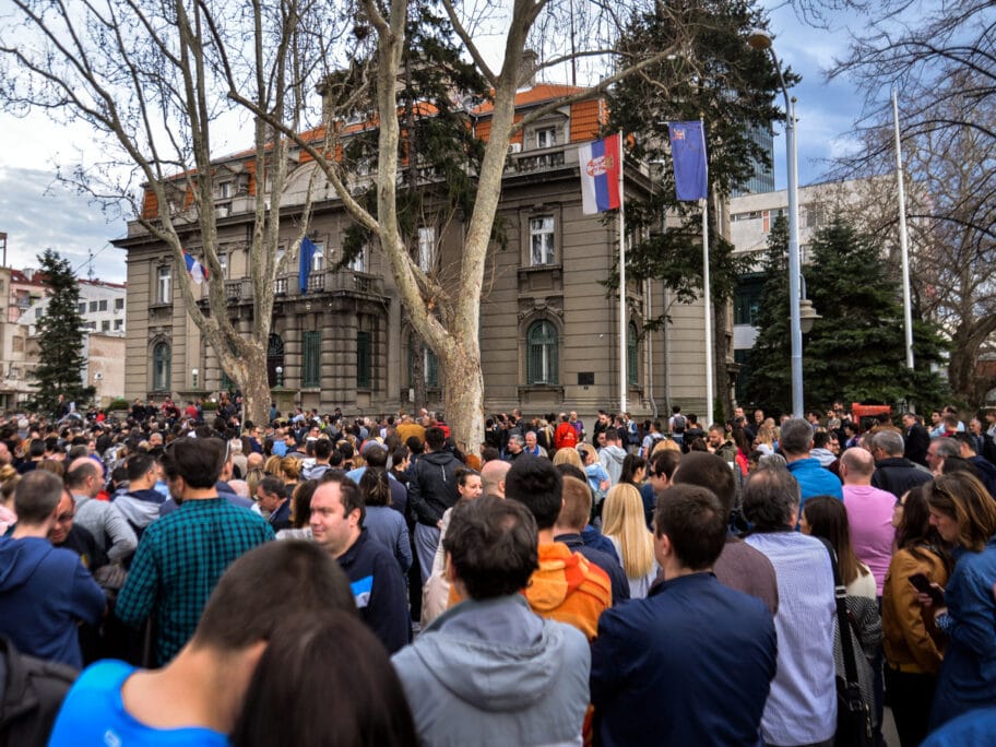 protest glavna vanja keser