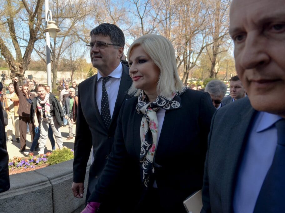 Zorana Mihajlovic i nezadovoljne Nislije foto V Keser