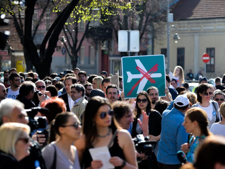 protest SG Vanja Keser