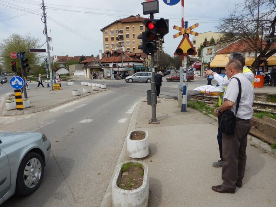 Palilulska rampa raskrsnica foto vodovod