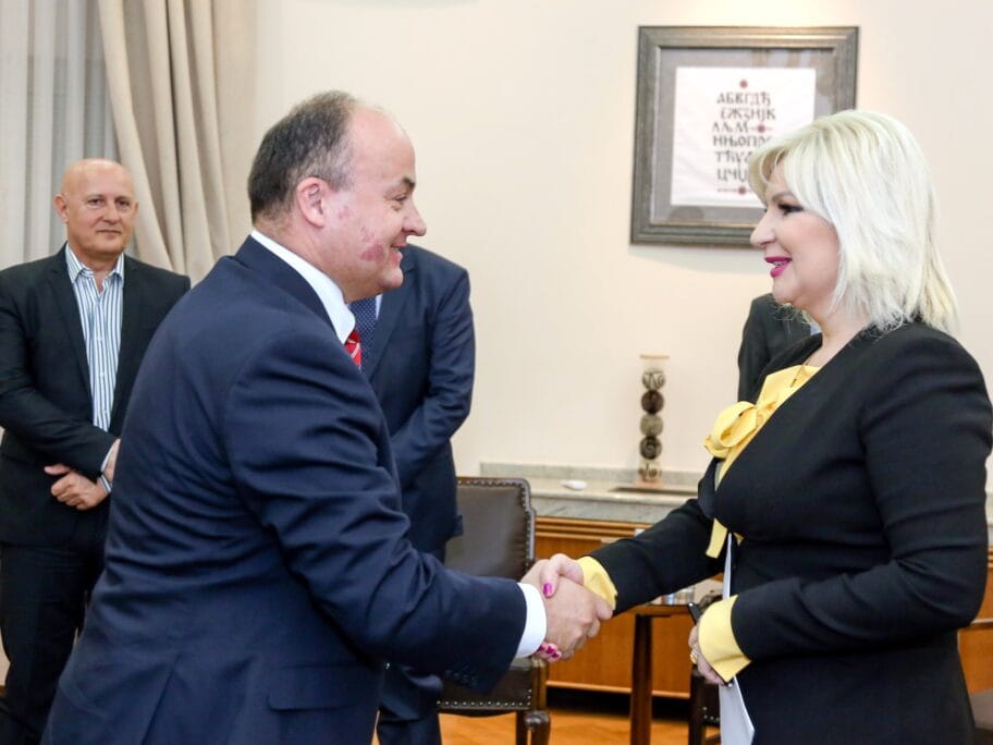 Ministarka i Kovacevic foto Ministarstvo saobracaja