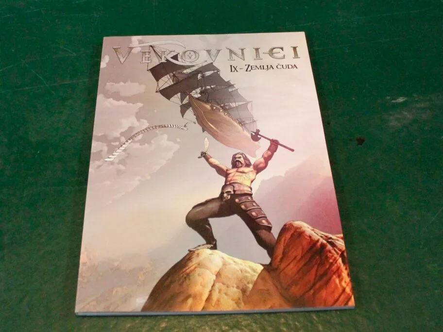 Leskovački strip autor izlaže u Trsteniku 18 Vekovnici Zemlja cuda april 2018 foto Bojana Antic