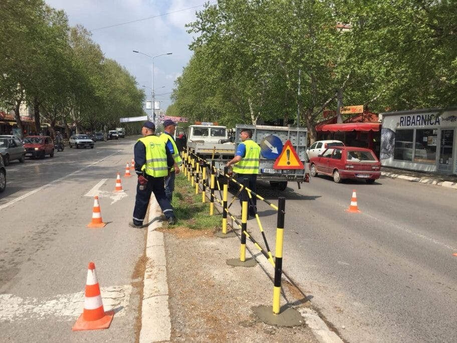 postavljanje ograde foto opstina medijana