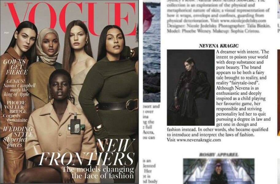Kolekcija niške dizajnerke Nevene Kragić u britanskom "Vogu" 6 vog nevena kragic