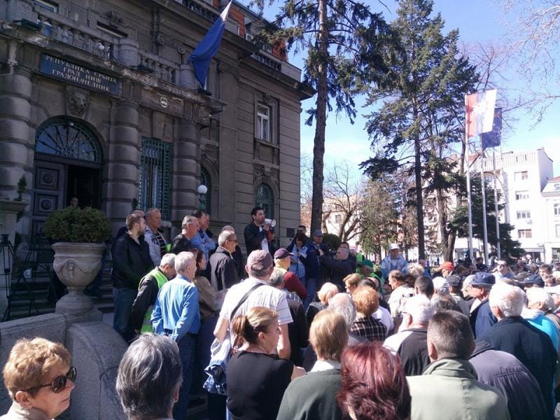 Borci rata od sledeće nedelje kampuju ispred Gradske kuće u Nišu 10 protestborci